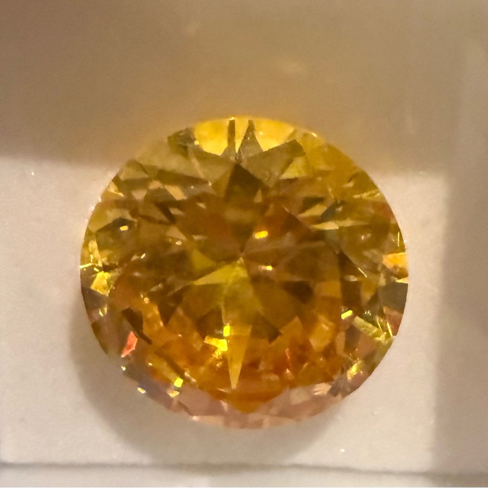 Large Round Cubic Zirconia 18mm Loose Stone